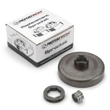 Rotatech Rim Sprocket & Needle Bearing For Husqvarna Chainsaws 61 66 162 266 272