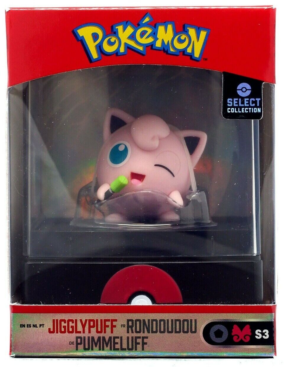 Jigglypuff Pokémon Estátua Decorativa Fofo E Leve Plástico