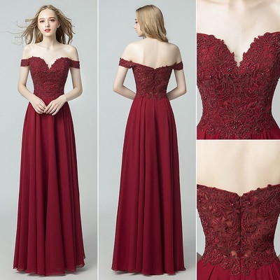 bridesmaid maroon