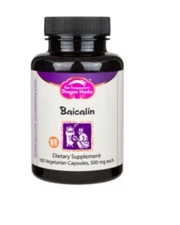 Dragon Herbs, Baicalin, 500 mg, 100 Capsules 