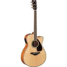 Yamaha FSX820C Small Body Acoustic-Electric G...