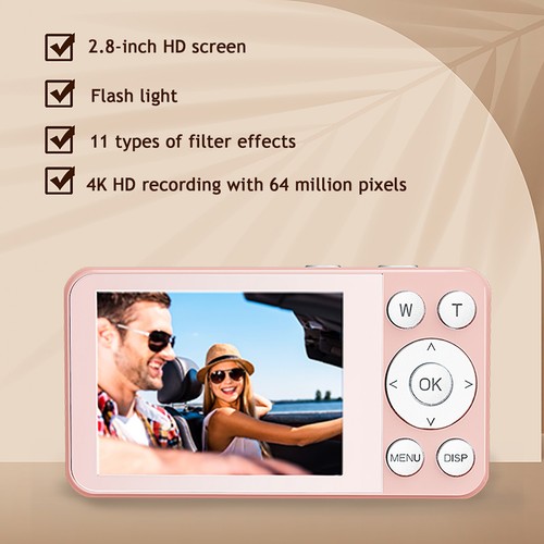 Vandlion A56 4K HD Luz de Relleno 2000mAh Filtro Multifunción Niños Grabadora de Video - Imagen 7 de 16