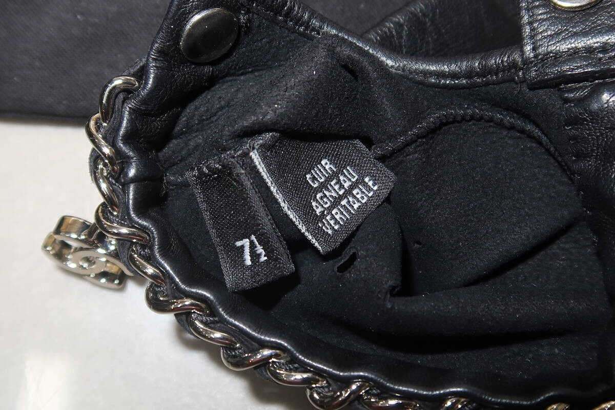 vintageCHANEL グローブ　サイズ7 1/2 vintageCHANEL グローブ サイズ7 1/2 vintageCHANEL グローブ