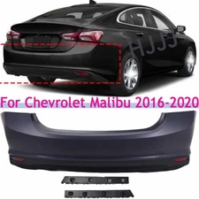 84276886 Rear Bumper Cover COMPLETE For Chevy Chevrolet Malibu 2016-2020