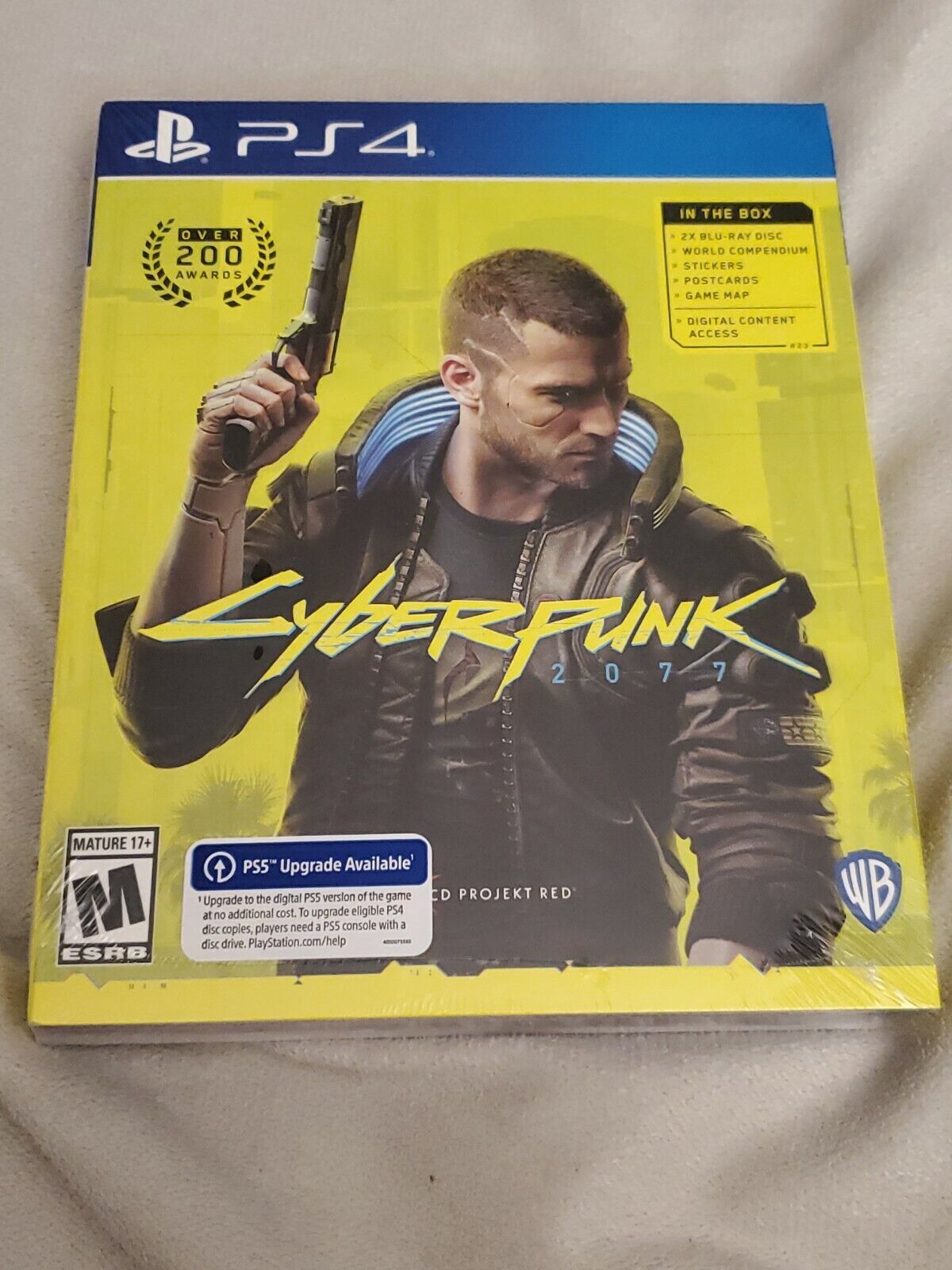 Cyberpunk 2077 PS4 Sony PlayStation 4 BRAND NEW / SEALED + Free PS5 Upgrade