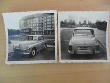 (233) 2 x Original Photo Vintage Warzawa 203 Coupe, 6x6 cm