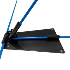 Golf Alignment Stick Holder Swing Practice Plate Plane Trainer Training Aid US 