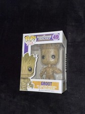 2014 GROOT Funko Pop! #49 MARVEL Guardians of the Galaxy - Series 1 Box Good *
