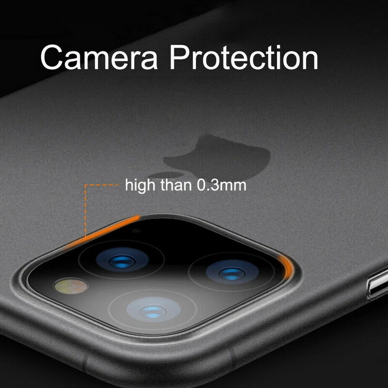 Case For iPhone 17 16 15 14 13 12 11 Pro Max 8 Ultra Thin 0.2mm Matte Hard Cover - Image 4 of 4