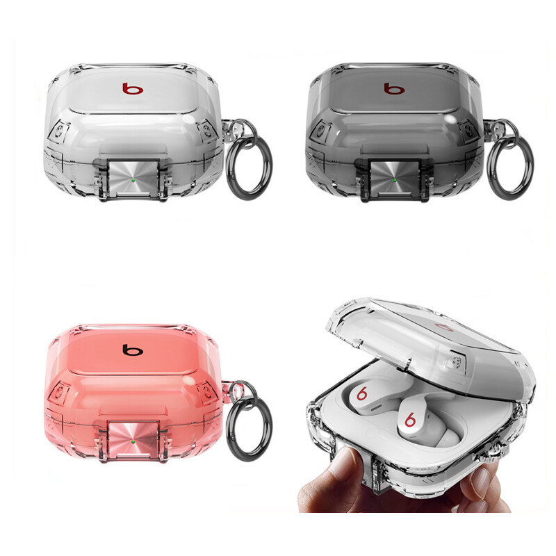 SwitchSwitch For Beats Fit Pro Bluetooth Case Earphone Cover Clear Keychain