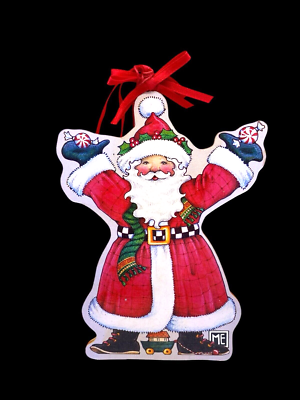 Mary Engelbreit Christmas Ornament Santa Part of Gift Collection