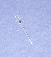  Bulova Accutron Fork style sweep hand Shiny Nickle Silver color 214