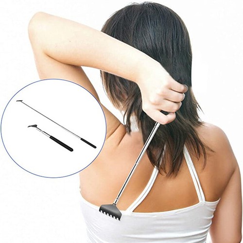 Steel Retractable Itching Rake Scratcher Telescopic Massage Tool Back Scratc_z8 - Picture 7 of 16