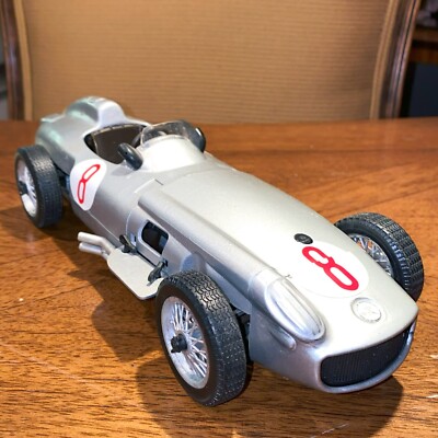 Polistil Mercedes-Benz RW 196 Silver Model Car 1/16 Scale Art. TG9