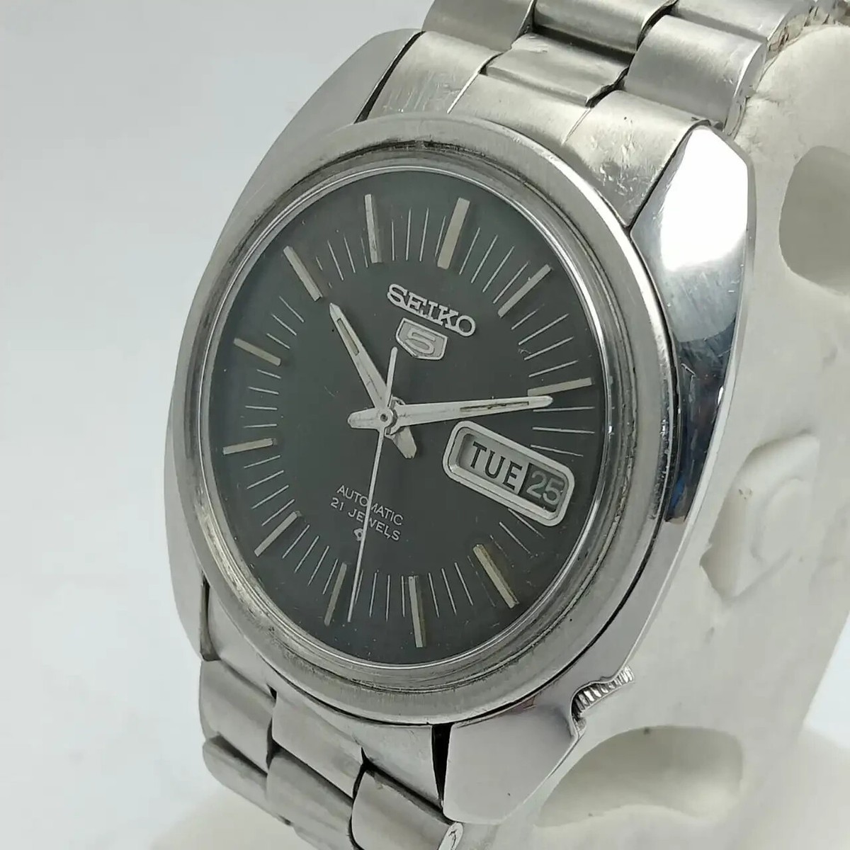 Seiko 5 Automatic 6119-8470 Day/Date Vintage Men's Watch | eBay