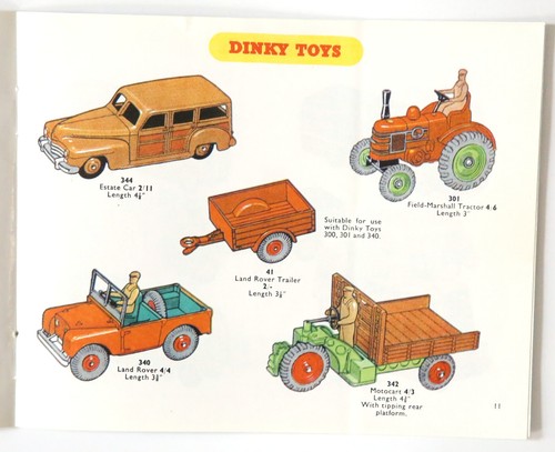 Dinky Toys Catalogue - UK Edition 1955 - Model Collector Magazine Reproduction - 第 6/11 張圖片