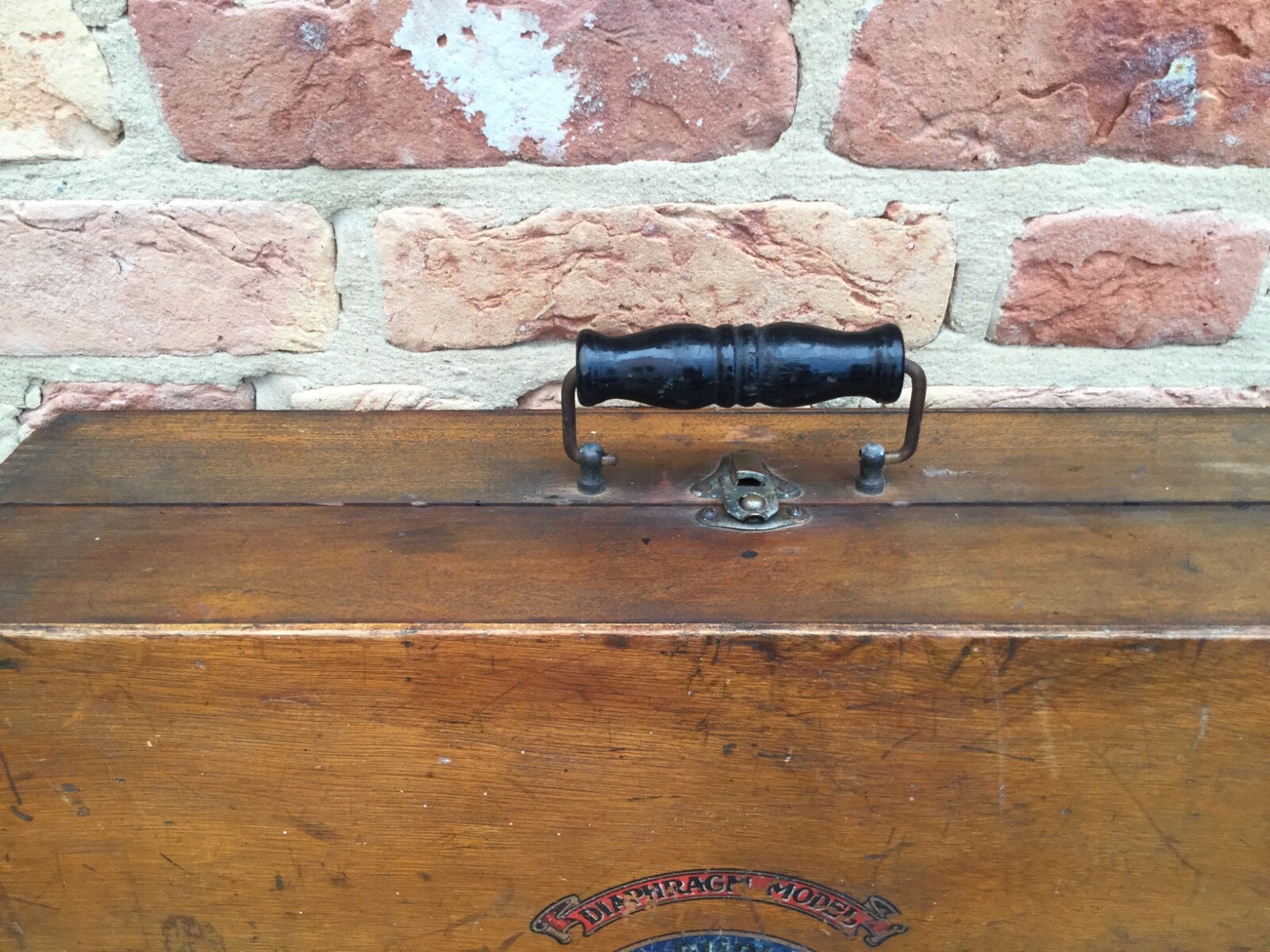 Vintage Ellams Duplicator wooden box restoration project eBay