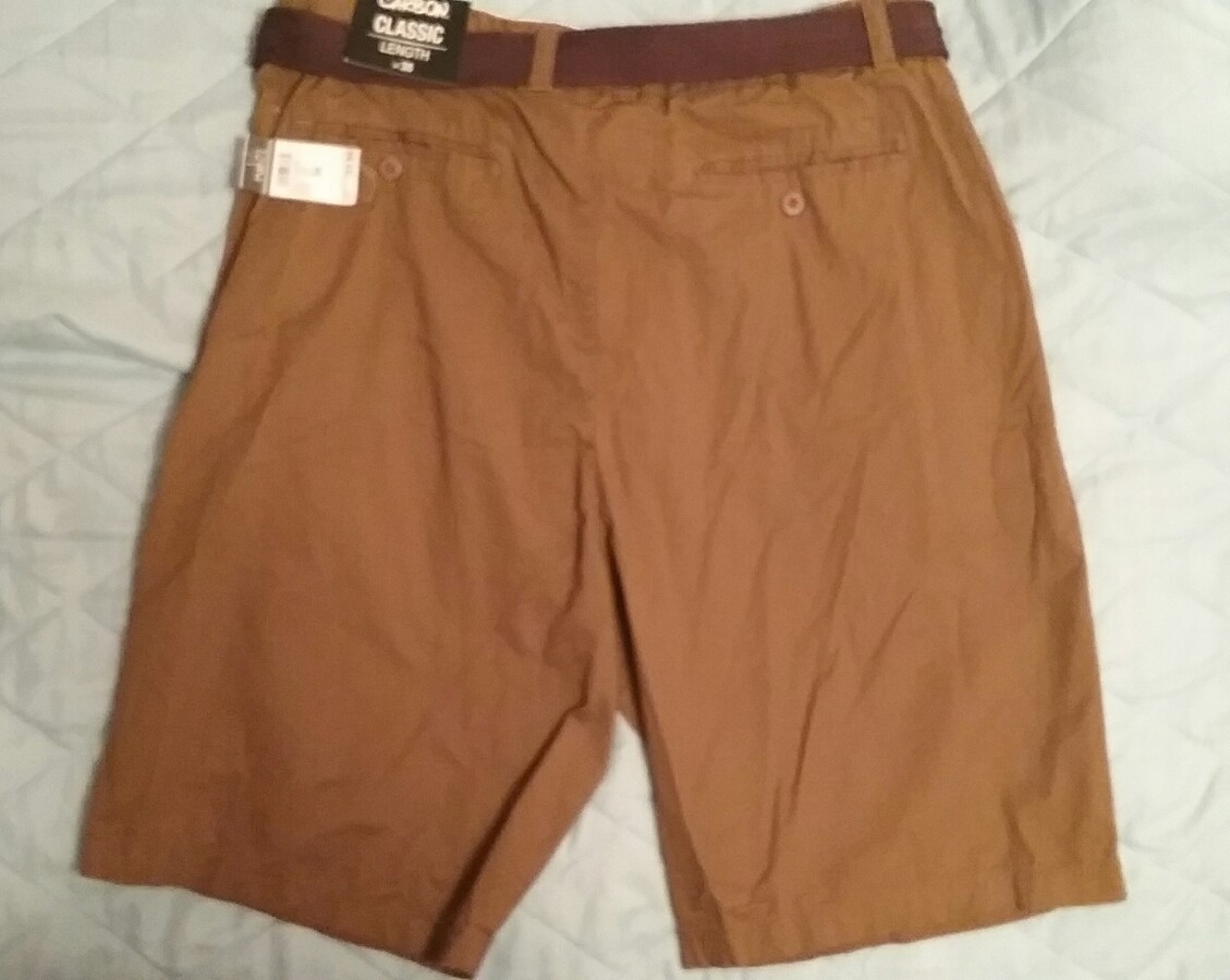 ASOS DESIGN - Short chino cigarette longueur classique - Marron foncé