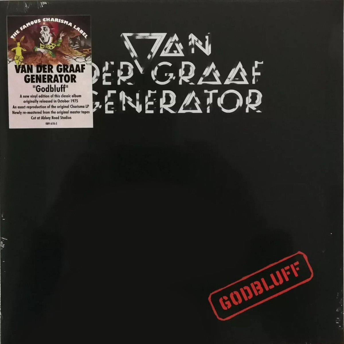 Van der Graaf Generator - Godbluff Charisma Records 089 610-5