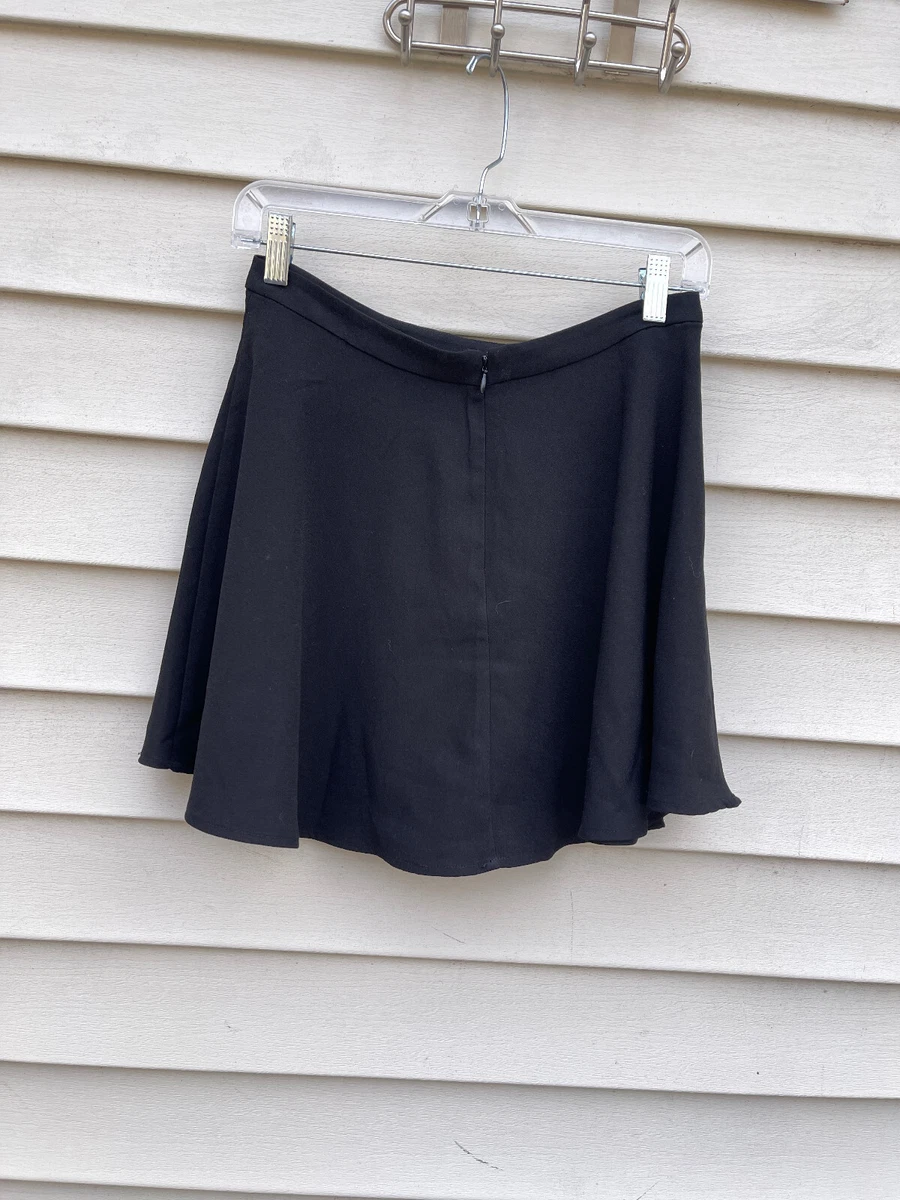 Forever 21 Black Mini Skater Skirt Women s Size Medium for Basic