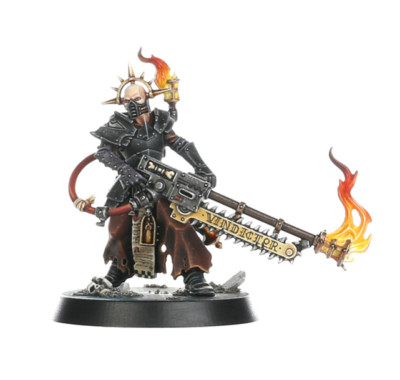 Warhammer 40k MINISTORUM PRIEST with VINDICATOR Pious Vorne (x1) NEW SPRUE