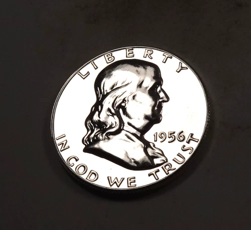 1956 Franklin Half Dollar * Gem Proof * 90% Silver * XXH445