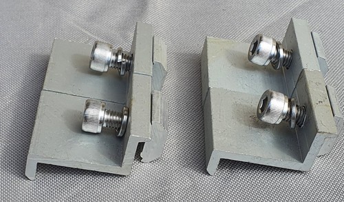 4 End Clamps for a Solar Panels Array - Foto 3 di 8