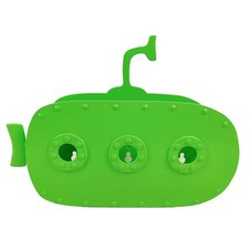 Circo Target Green Submarine Bath Tub Play Time Pool Toy Storage Holder Caddy