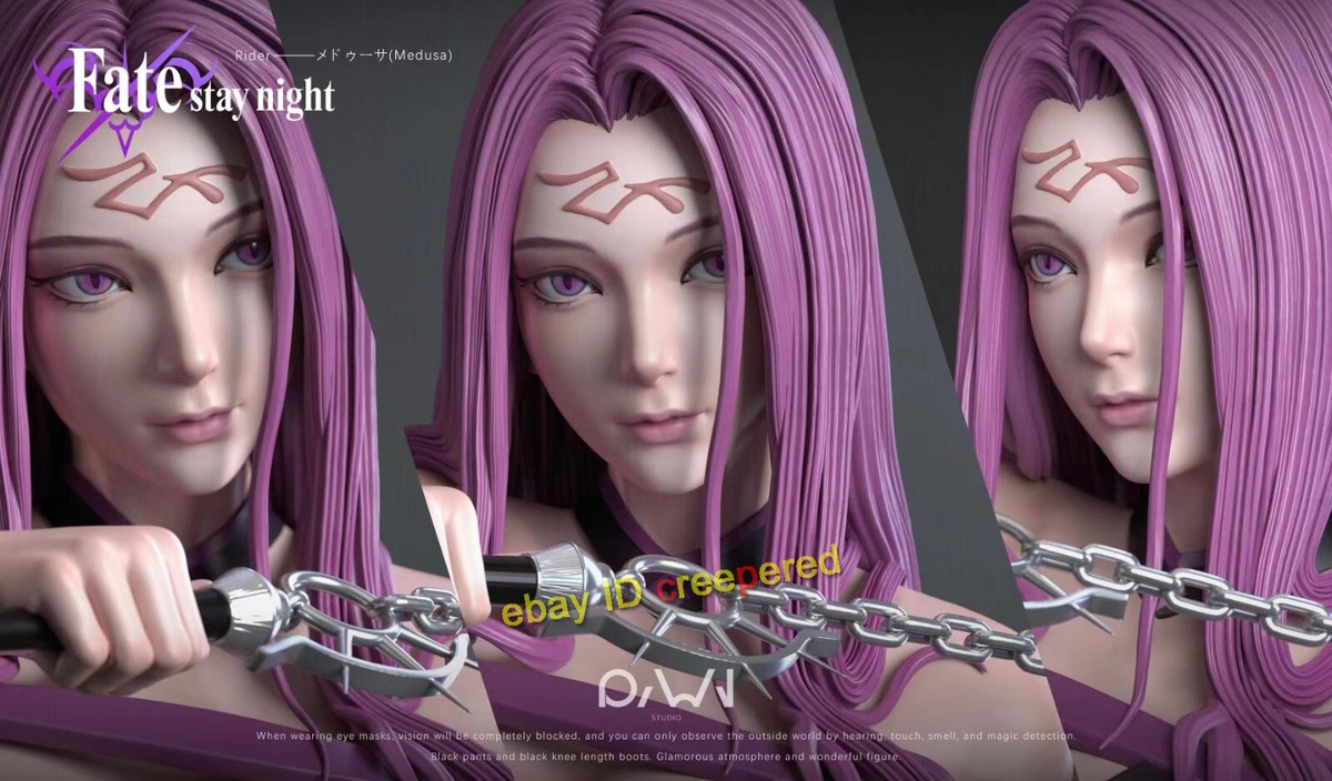 Fate/Stay Night Rider 1/4 Resin Model Painted Anime Cast off