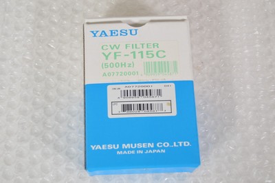 YAESU YF-115C XF-115C CW Collins Mechanical Filter 500Hz W/Box