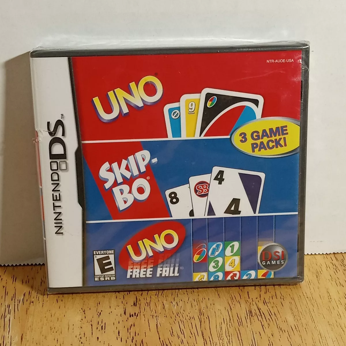 Uno/Skip-Bo/Freefall - Nintendo DS, Nintendo DS