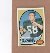 1970 TOPPS FOOTBALL GALE GILLINGHAM ROOKIE #131 PACKERS EX+ *A18271