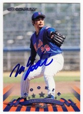 1998 Donruss Masato Yoshii Sigued AUTO Rookie Card RC Rookie Auto New York Mets