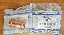 (2) Conex Banninger  Press Copper Coupling-No Stop PxP 1 1/2"