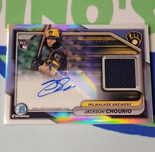 2024 Bowman Chrome - Jackson Chourio #BCAR-JCH for sale | eBay