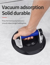 8inch Vacuum Suction Cup Heavy Duty Lifter Granite  Glass Lifting Pump Type