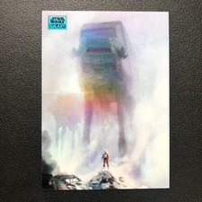 2024 Topps Chrome Star Wars Galaxy Too Strong for Blasters Aqua Refractor /199