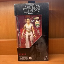 Hasbro Star Wars The Black Series Rey and D-O Toys 6-inch Scale Collectible...
