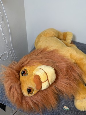 Vintage Disney Lion King Adult Simba Plush Arco Toys Mattel Original Tags