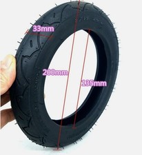 Inflatable Rubber 8 Inch Spare Tyre & Inner Tube For Electric Scooter Stroller