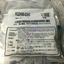10 pcs SMC KQ2H06-02AS Trachea Connector NEW✦KD