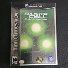 Ubisoft Splinter Cell Chaos Theory Collector's Edition w/ Manual GC M NTSC