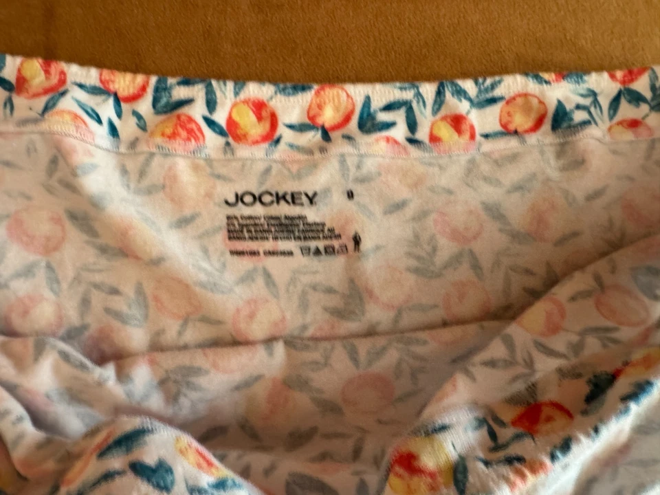 Talla 9 Mujer Jockey Algodón Elástico Hipster 4882 Lote de 2 Pares Ropa Interior Estampado Foto 3 de 3