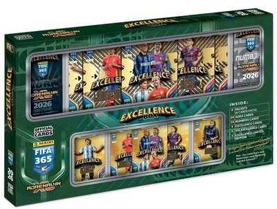 PANINI FIFA 365 2025/2026 - ADRENALYN Karten - EXCELLENCE BOX Fussball Booster