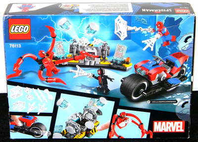 NEW LEGO 76113 SPIDER-MAN BIKE RESCUE / MARVEL SUPER HEROES / BOX