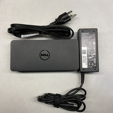 Dell D3100 USB 3.0 Ultra HD/4K Triple Display Docking Station With 65w Adapter.