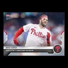 Bryce Harper - 2021 MLB Topps Now Card 561 - Print Run: 608