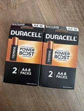 Duracell Coppertop AA Alkaline Batteries - 16 Count 2 Pack