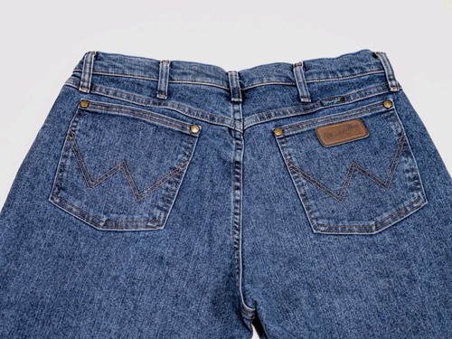 Wrangler 47 Cowboy Cut Regular Fit Herren Medium Wash Denim Jeans 34x30 Performance - Bild 11 von 12