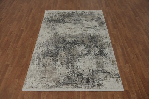 Perfect for Minimalist Modern Interiors Neutral Toned Rug 5x7 Turkish Carpet - Picture 4 of 14